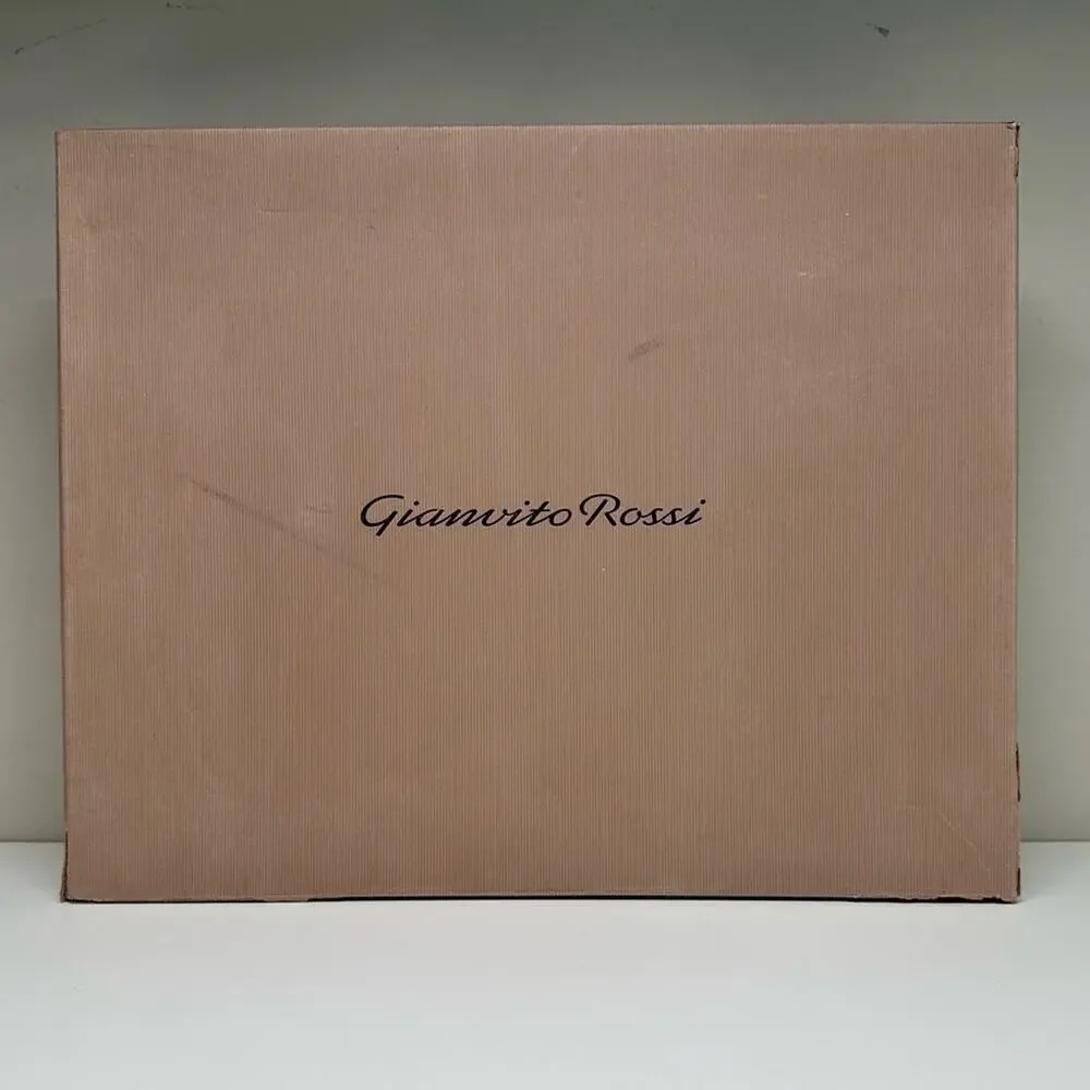 Gianvito Rossi | Shoe Box/2 Dist Bags | Tan | W14.5 x H11.75 x D4 in